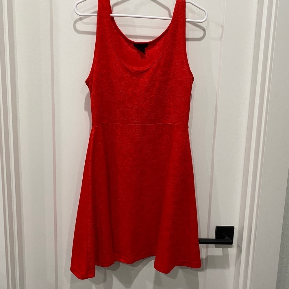 Red Summer Dress - Picture 8 of 11
